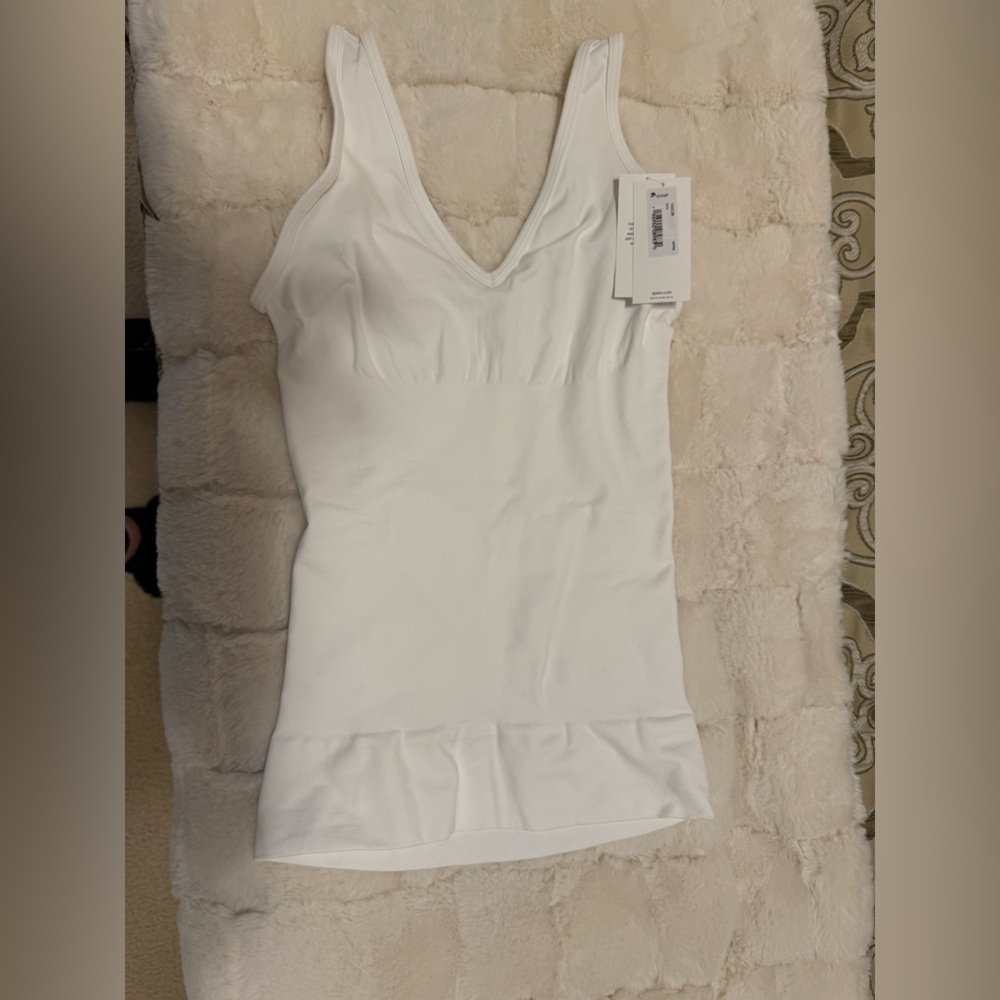 SPANXsculpt™ Seamless Power Tank, White / S